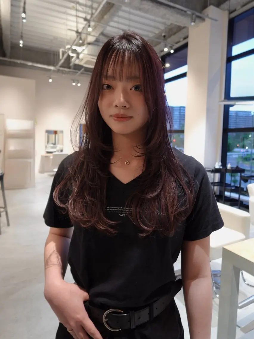 ロング ARCHEsaito スタイリストレッスンのヘアスタイル