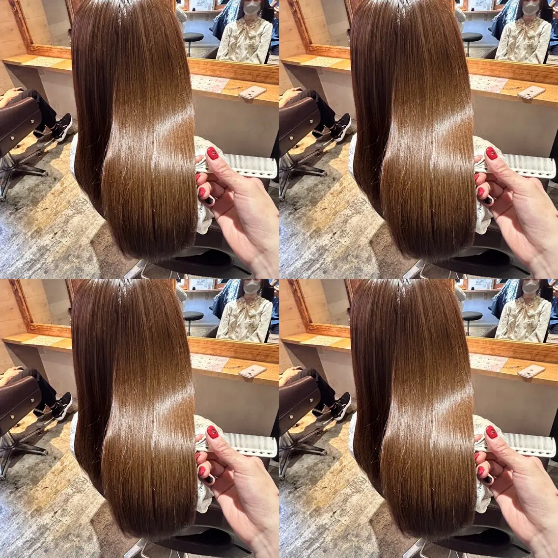 ロング カラー 店長✨髪質改善✖️ 透明感カラー／純大のヘアスタイル
