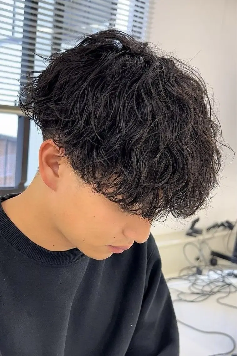 パーマ メンズ 当日予約⭕️ 太田のヘアスタイル