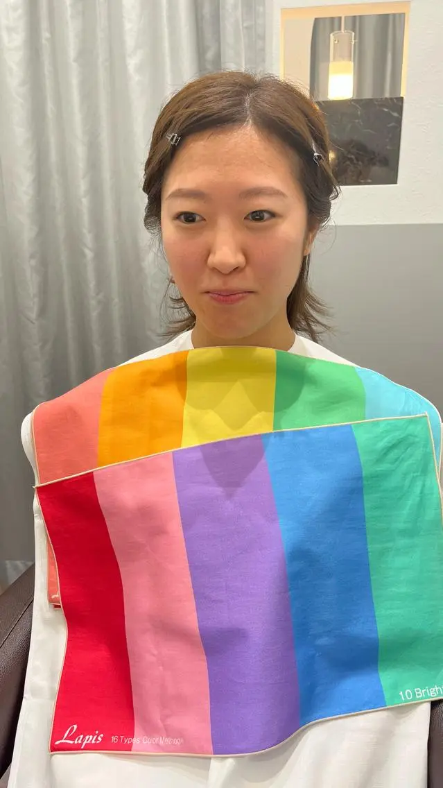 16タイプパーソナルカラー診断付き🌈似合わせカラー+ハホニコtrの写真
