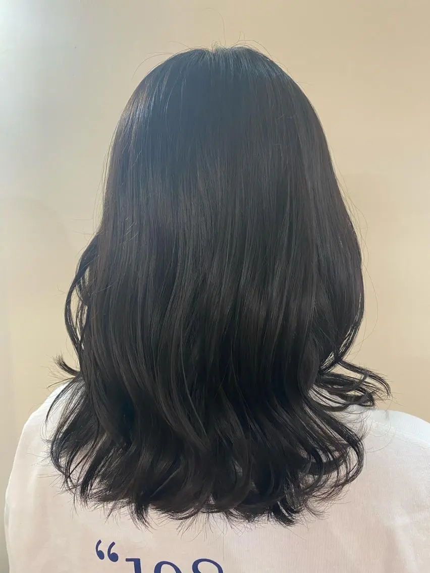 学割U24📣‼️レディースカット+黒染めを使わないトーンダウンカラー(黒染めも可)+さらさらシルクトリートメント✨の写真