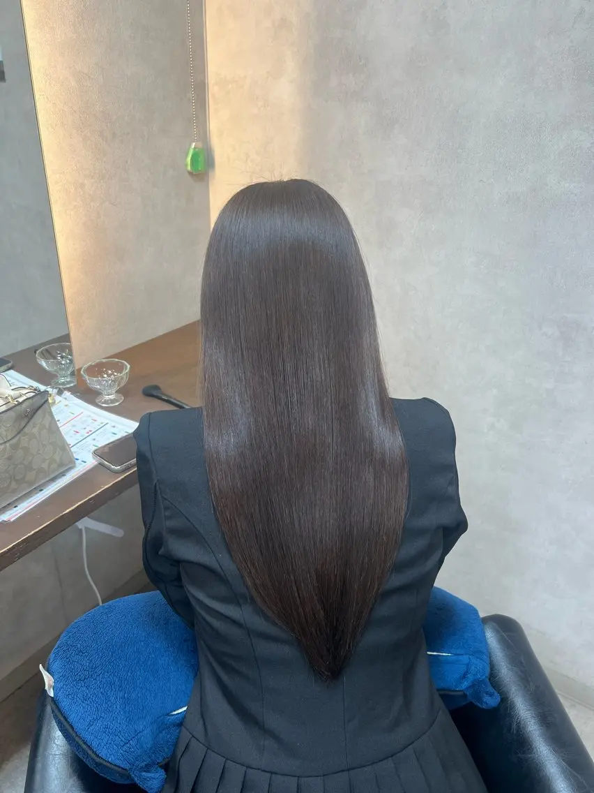 ロング RIENS xrea 髪質改善 /ななみのヘアスタイル