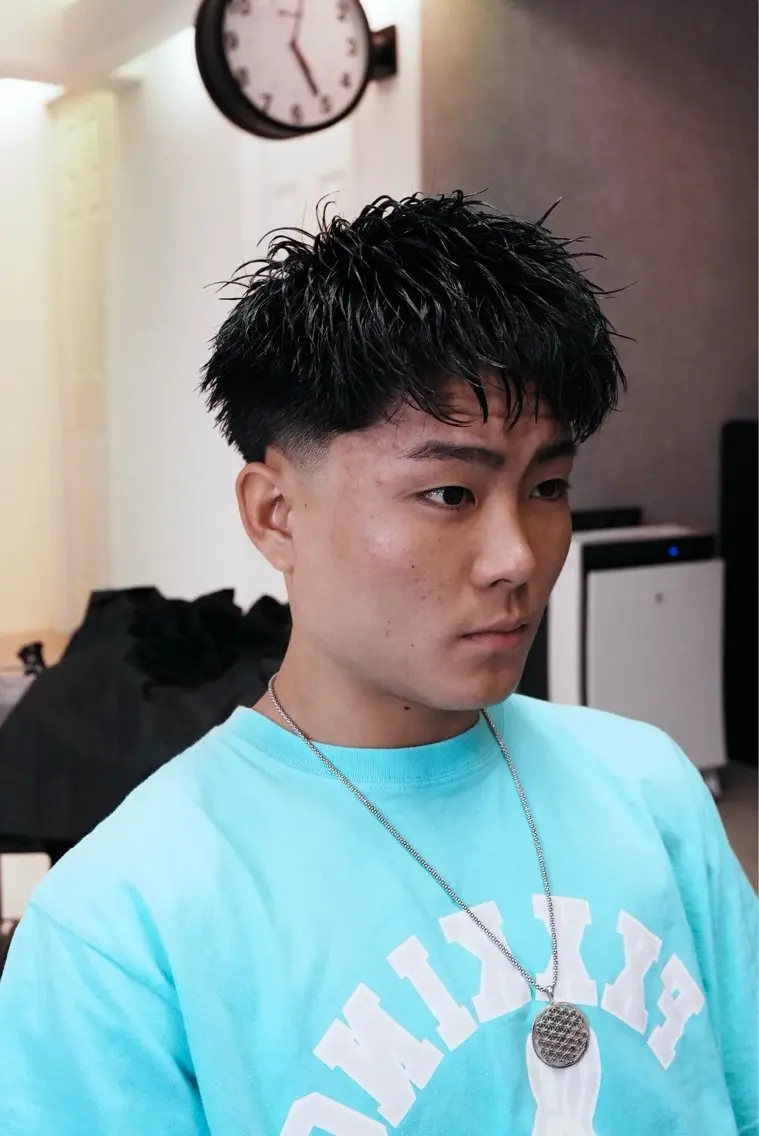 ショート メンズ カット SHIZUKU スパイキーショートのヘアスタイル