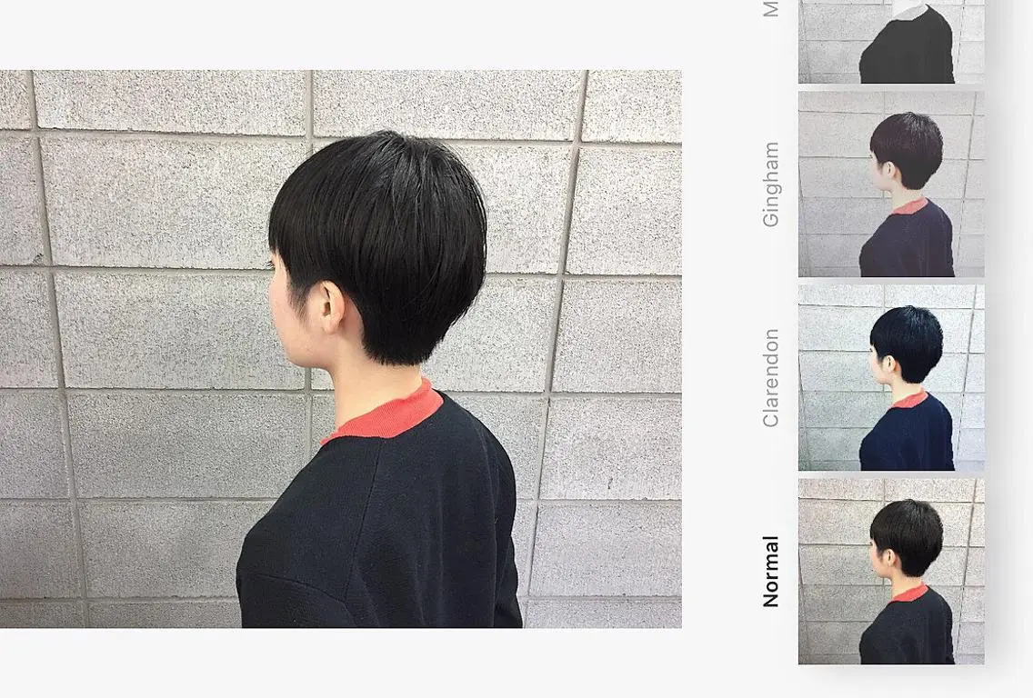 ショート カラー ITO YUKIのヘアスタイル