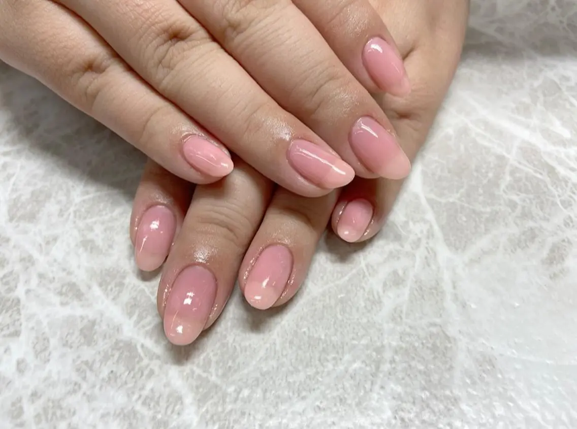 ネイル 氷ネイル・うるうるネイル 🧸熊谷 かほ🧸のネイルデザイン