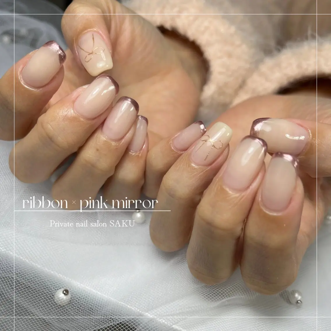 ネイル 春ネイル SAKU nail 作島茜のネイルデザイン