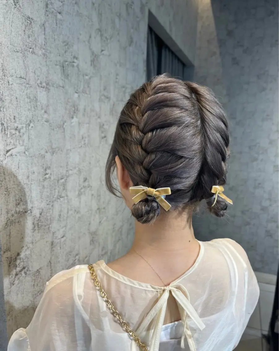 ヘアアレンジ ✨髪質改善カラー✨ ななみのヘアスタイル