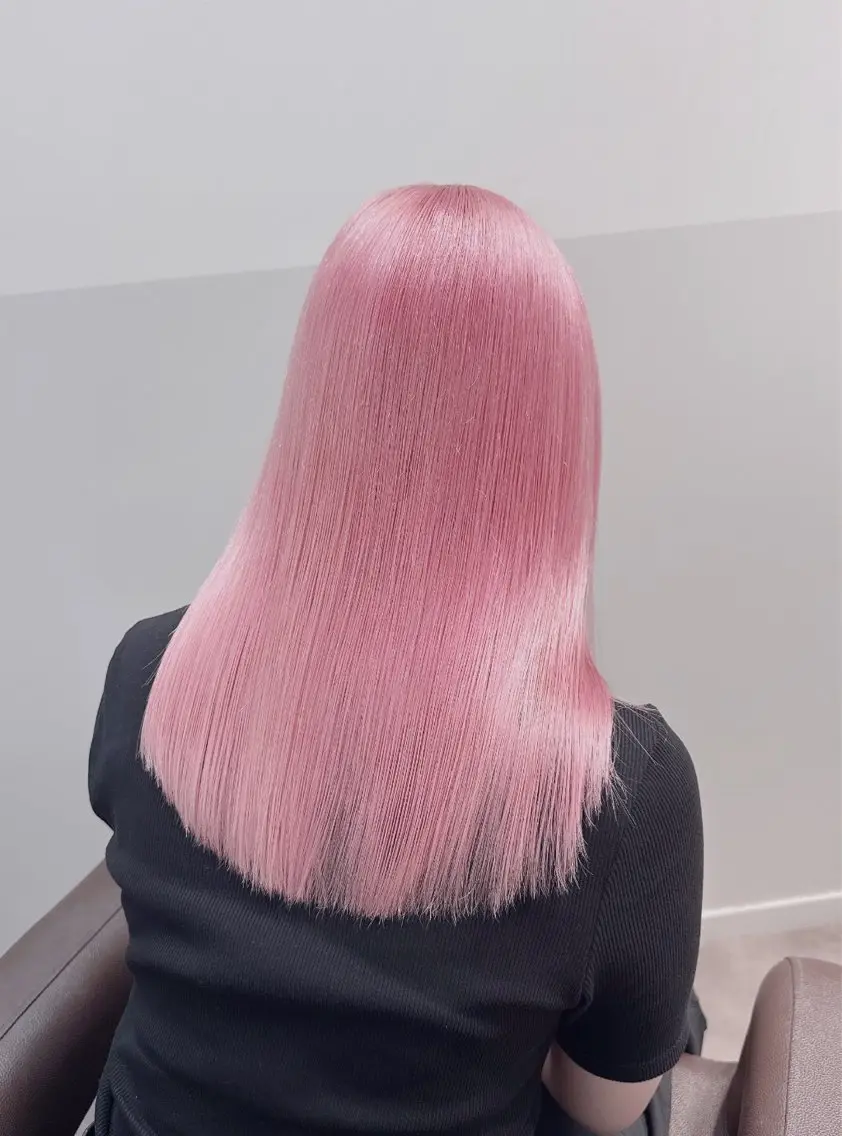 セミロング カラー ヘアアレンジ メンズ ヘアカラー トリートメント ブリーチの髪様 MASATOのヘアスタイル