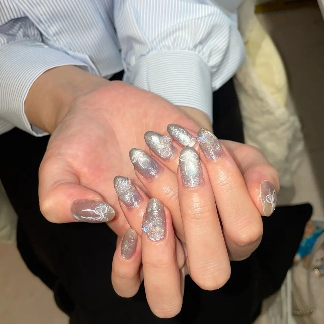 ネイル ハンドネイル SunNail池袋 🍧エミリーのネイルデザイン