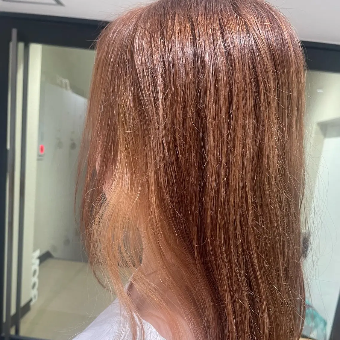 ロング カラー ベージュカラー ブラウンカラー イヤリングカラー カット ヘアカラー トリートメント 暖色カラー/レイヤー スタイル みはる🌙のヘアスタイル