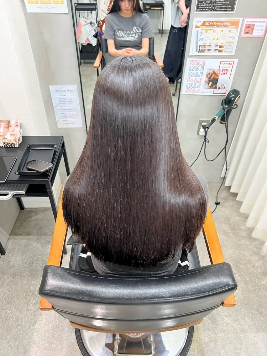 ロング 髪質改善 中山 琴葉のヘアスタイル