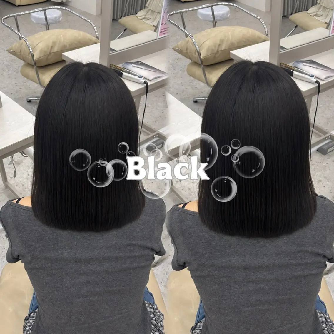 ミディアム カラー 黒髪 透明感カラー 卒業式のヘアスタイル 髪質改善 韓国風ヘア ヘアカラー トリートメント haru/COCO /大宮/カラーのヘアスタイル