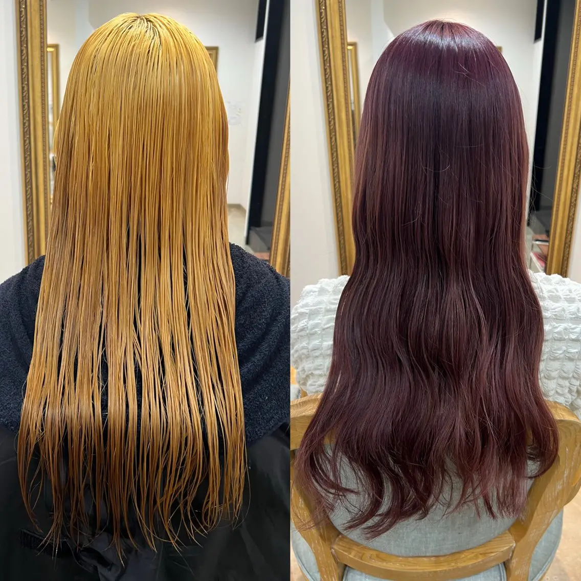 カット+ケアブリーチオンカラー+トリートメント 👱♀️💖の写真