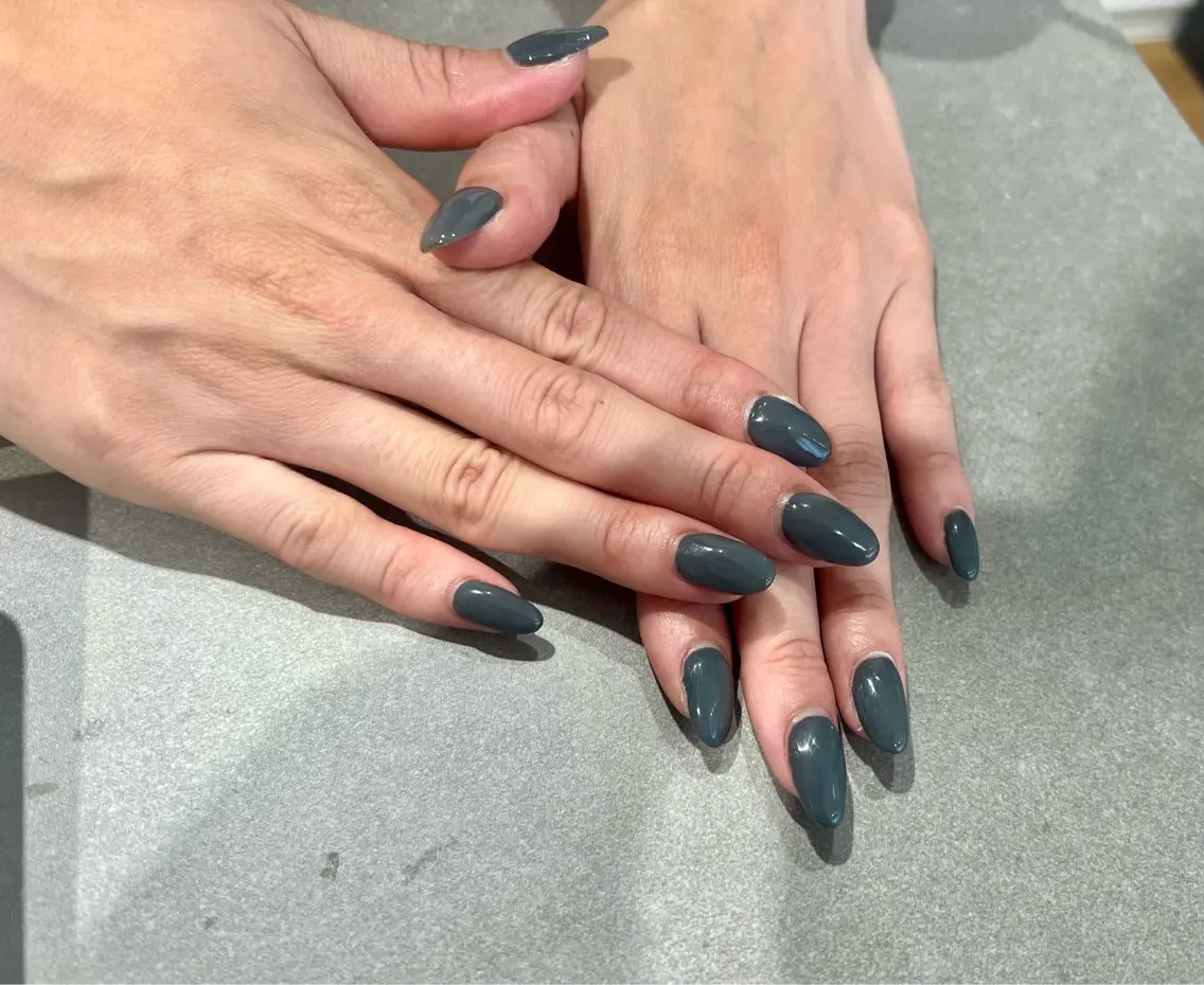 ネイル ワンカラーネイル 💎【IRY】💎 Tsukiのネイルデザイン