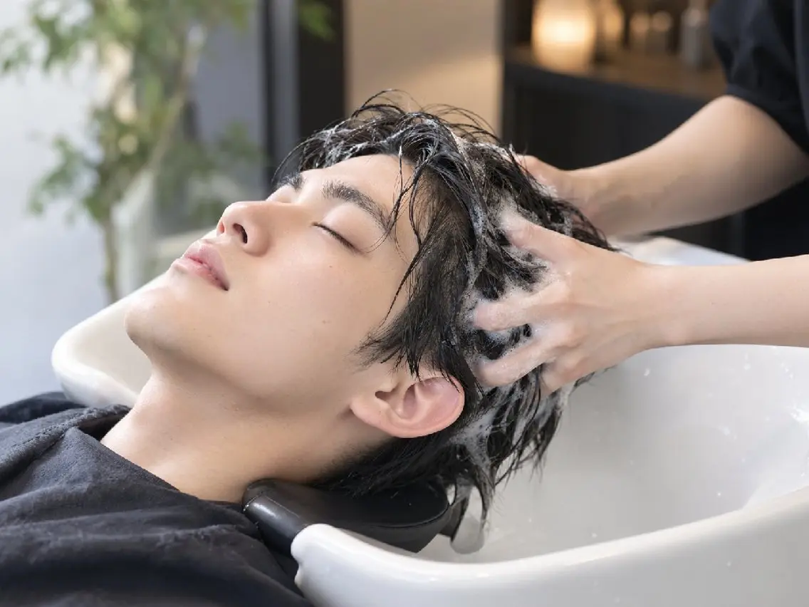 ショート メンズ カット ヘッドスパ 増田 耀のヘアスタイル