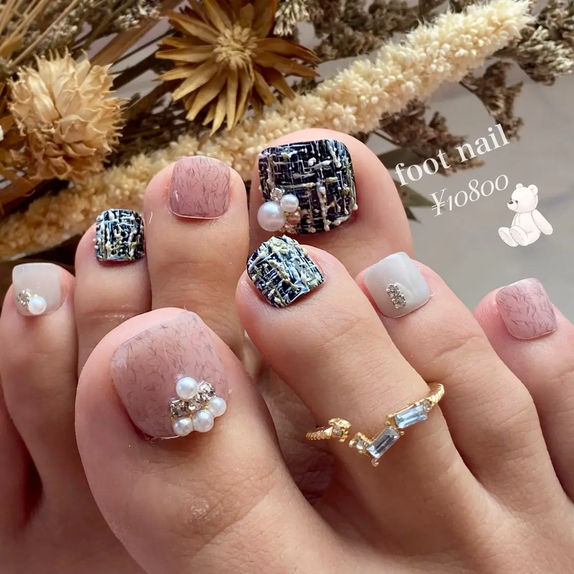 foot🦶💖パーツ乗せ放題コース(フットバス付き)の写真
