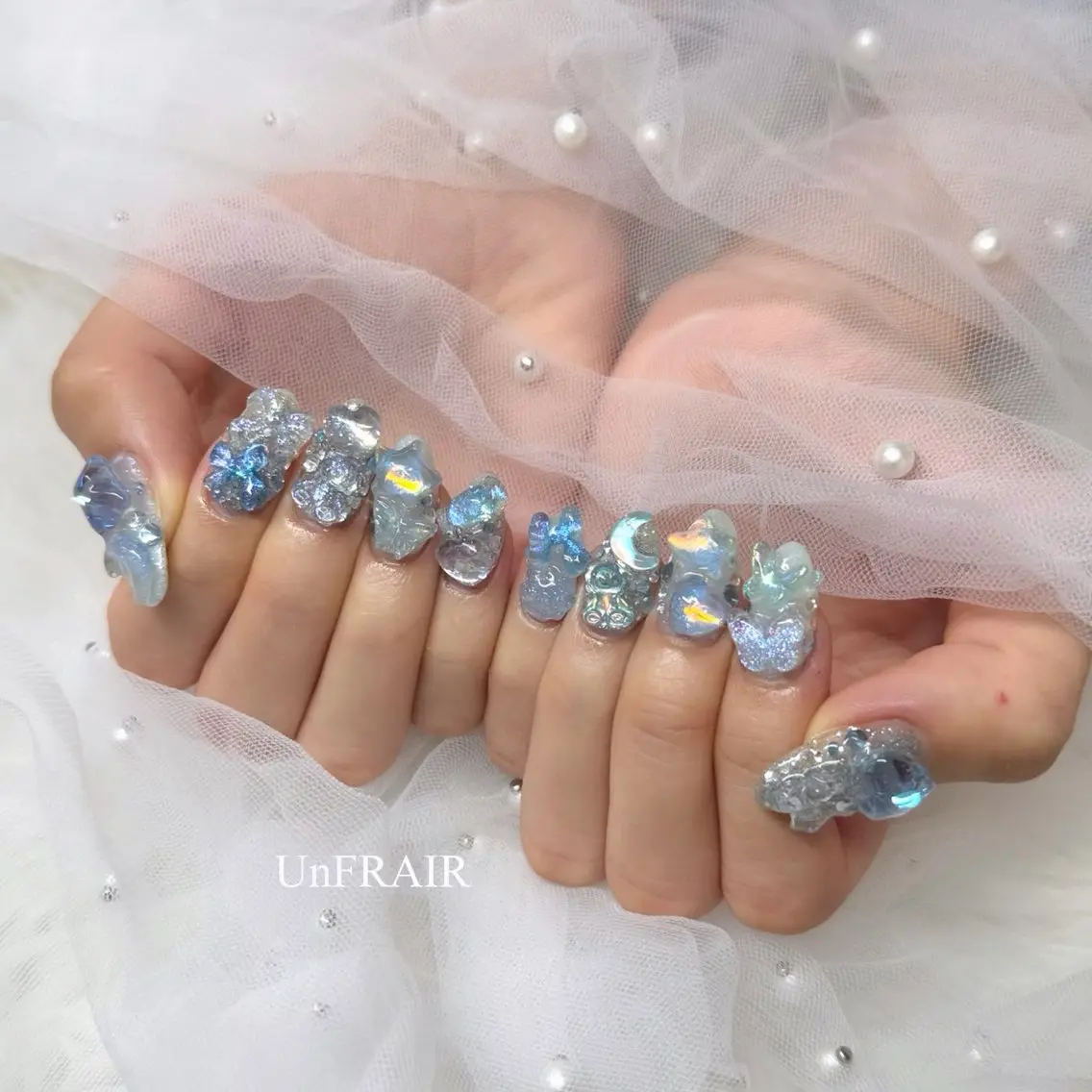 ネイル ハンドネイル UnFLAIR 麻布十番店🧸NAOのネイルデザイン