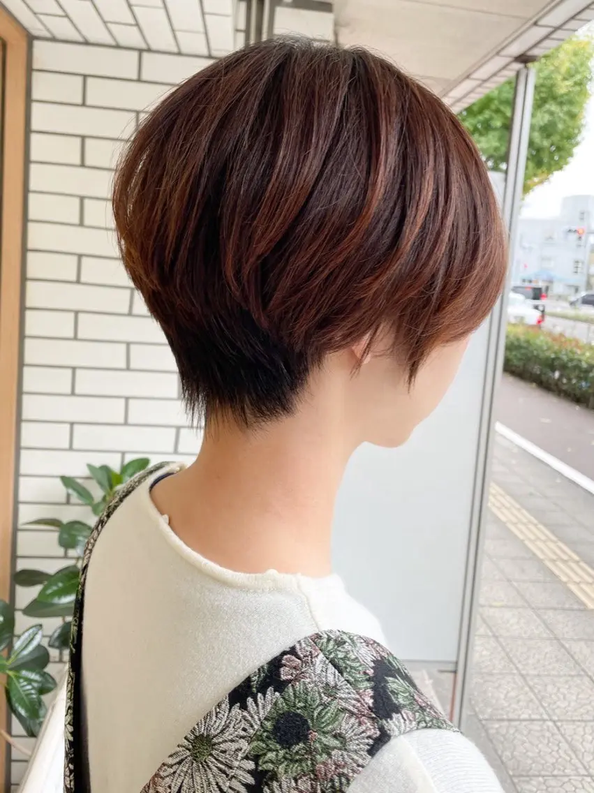 ショート ショートボブ ボブ ショートヘア ⭐️バッサリカット モデル募集⭐️佐野のヘアスタイル