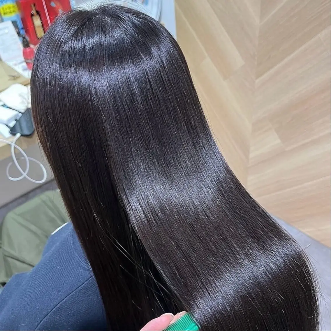 ロング ヘアカラー 沙瞳sara🎀🫧 /カラーNo.1のヘアスタイル