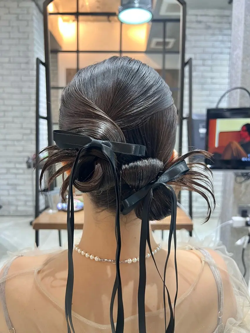 ヘアアレンジ ヘアセット 🌿ニュアンス/髪質 改善🌿Fukudaのヘアスタイル