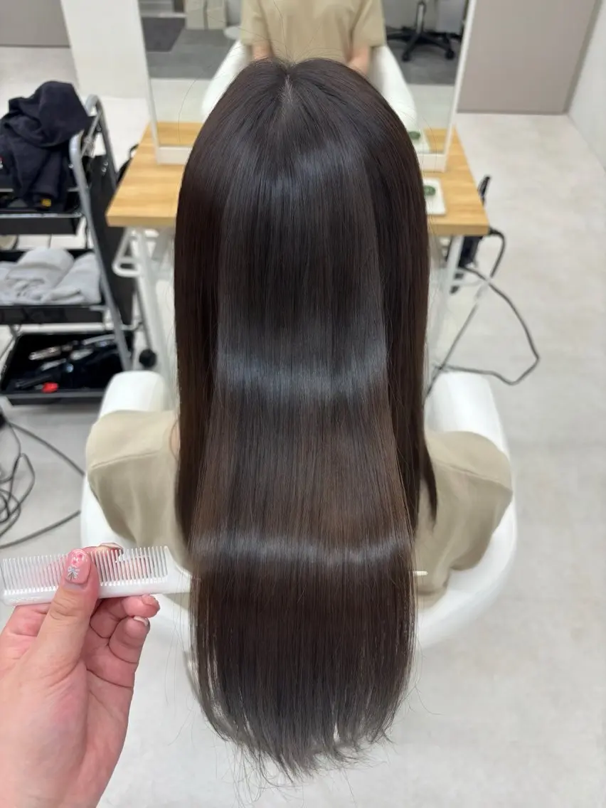 【朝限定☀️】プレミアムケラチントリートメント🫧✨️➕コテ巻きセット✨️の写真