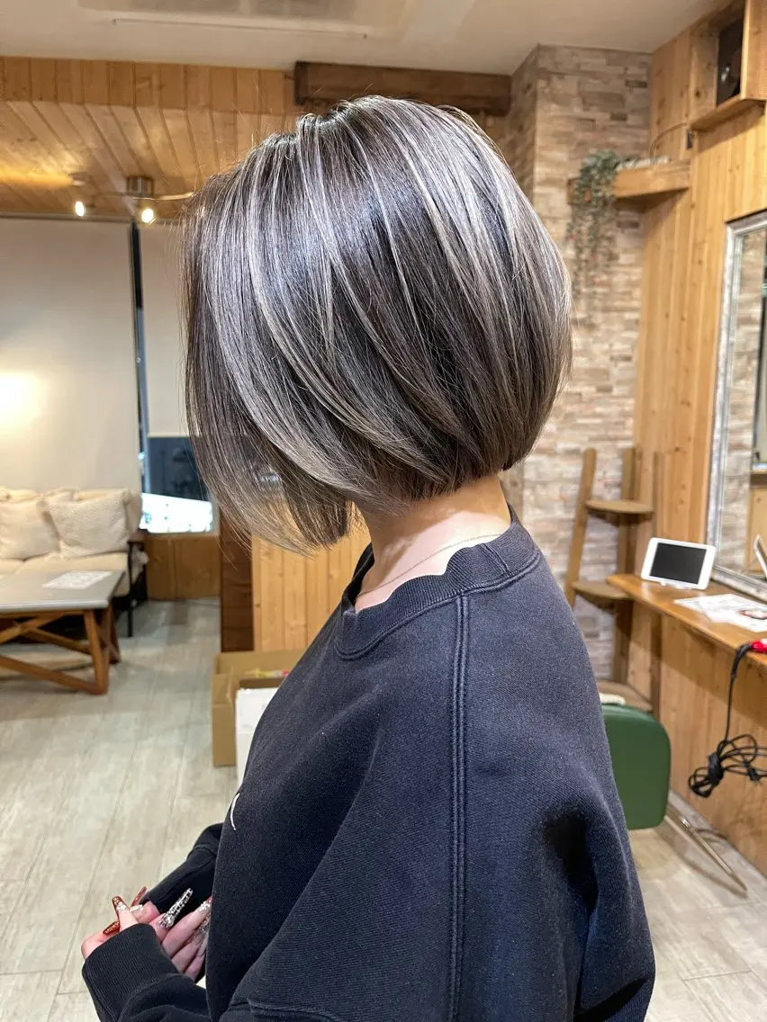 ショート カット ヘアカラー 谷山銀二郎/ 副店長のヘアスタイル