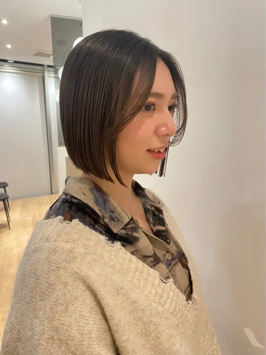 カラー 久保 舞帆のヘアスタイル