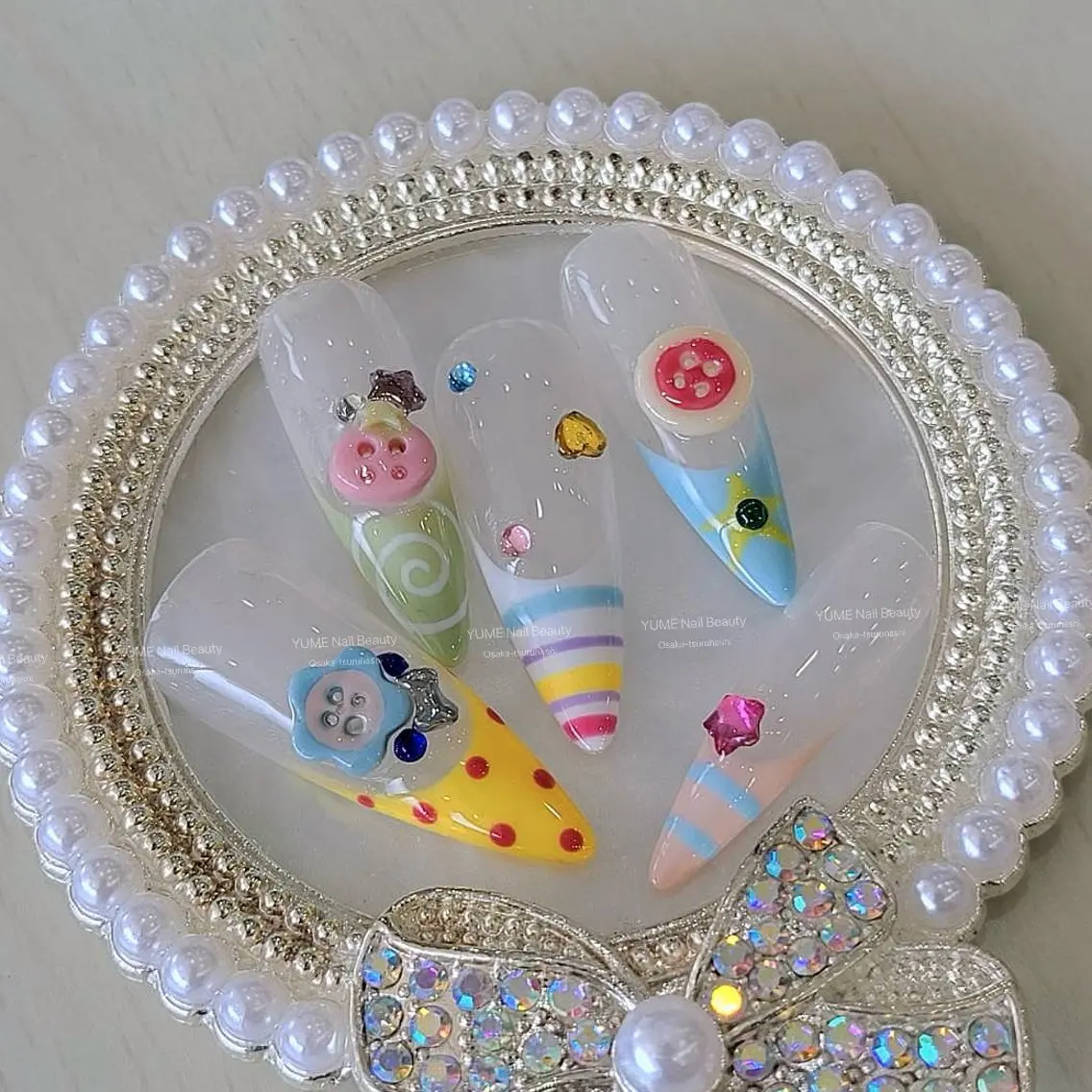 ミディアム YUME Nail Beautyのネイルデザイン