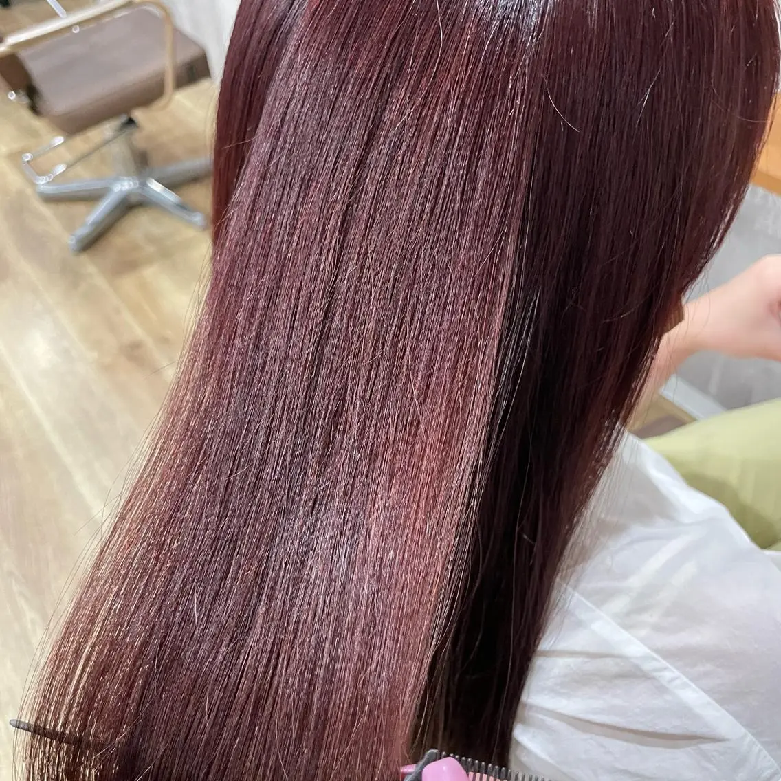 カラー 韓国𝐻𝑎𝑖𝑟 🇰🇷🖤ハラのヘアスタイル
