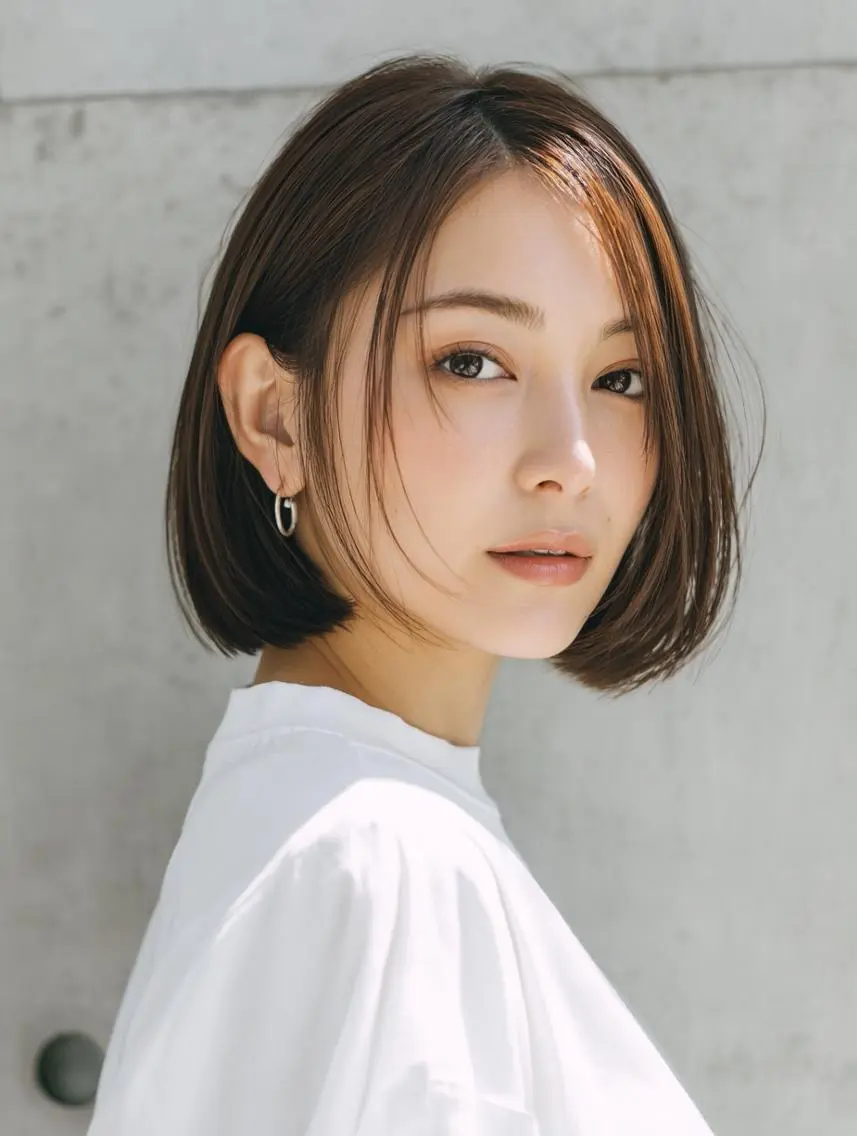 リタッチカラー＋ブローの写真