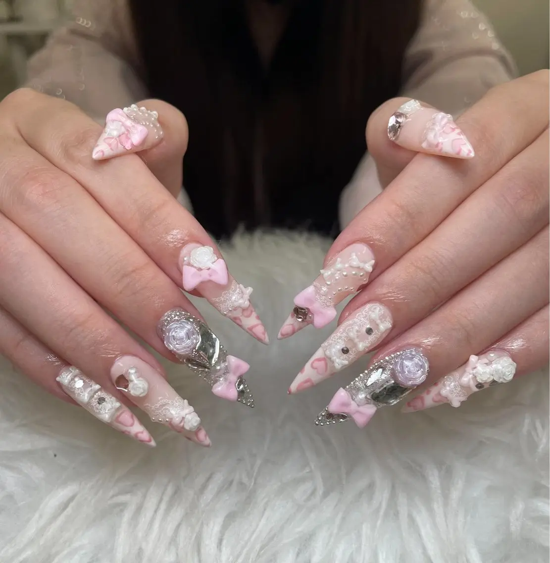 ネイル アートネイル 成人式 ジェルネイル ニュアンスネイル 夏ネイル ハンドネイル Jenn Nail Salonのネイルデザイン