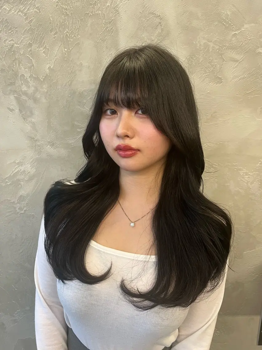 ロング 🇰🇷祝斗🇰🇷 /韓国ボブ/レイヤーのヘアスタイル