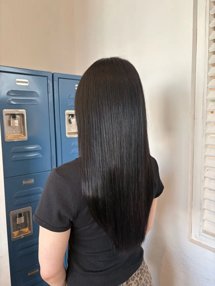 ロング カラー ヘアカラー 安部 美里のヘアスタイル