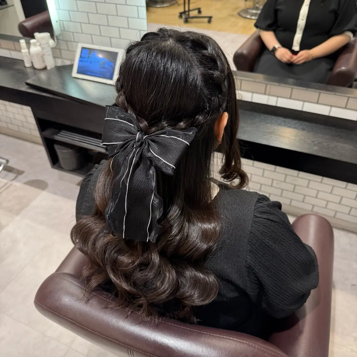 ロング ヘアアレンジ ヘアセット 🎀ヘアアレンジ 🎀ななみのヘアスタイル