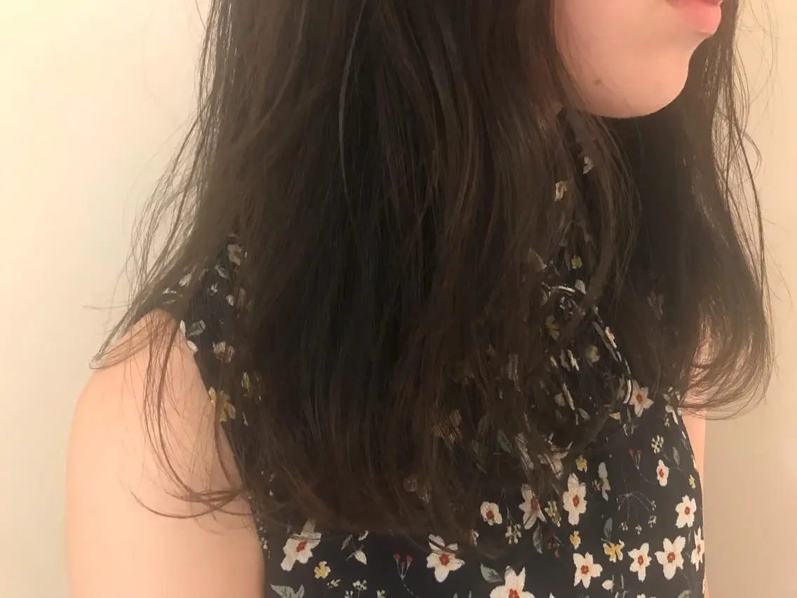 ロング カラー グレージュ 清水 ちひろ ✄トップスタイリストのヘアスタイル