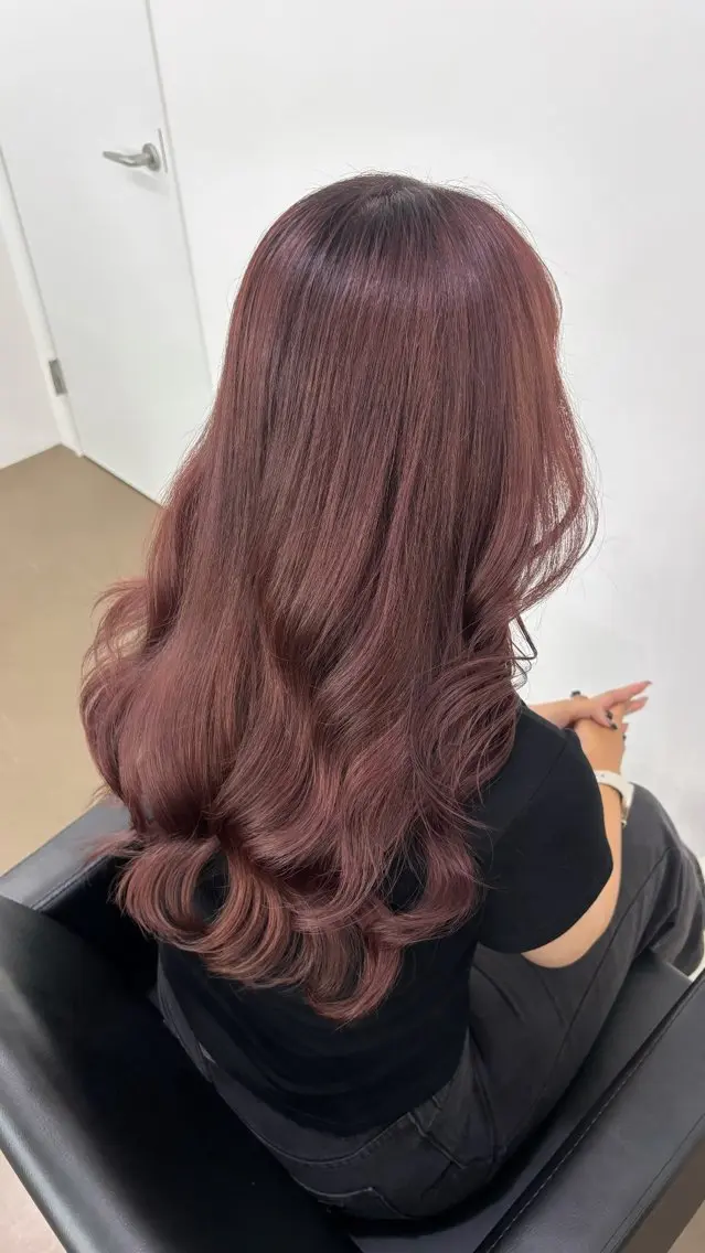 ロング カラー ヘアカラー トリートメント 【ioe 岡本】 🎀NOKO🎀のヘアスタイル
