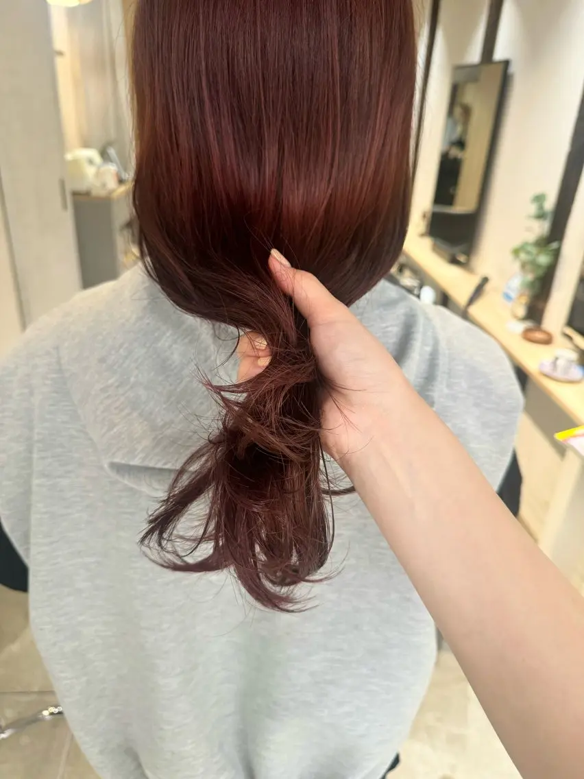 ロング カラー ヘアカラー 艶カラー 🩵NATSUKIのヘアスタイル