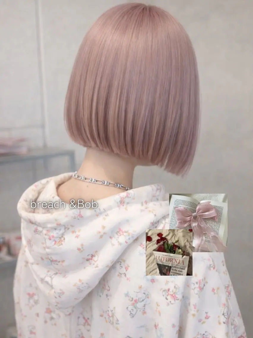 🌈せっとくーぽん🌈✨ブリーチありダブルカラー✨➕カット✂️✂️✂️の写真