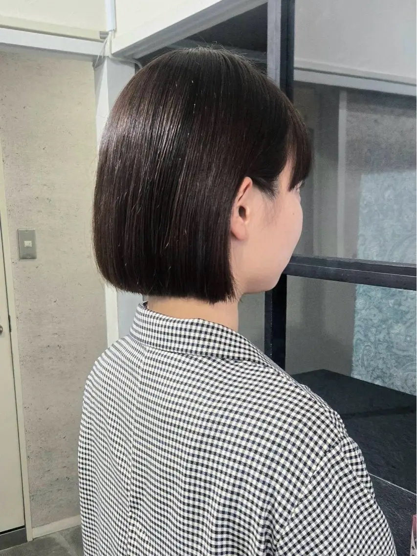 ミディアム カットモデル✂︎ 光翼のヘアスタイル
