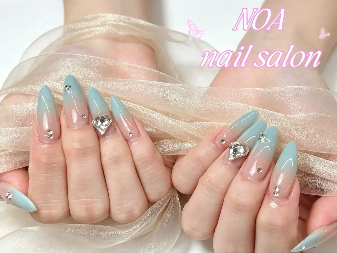 ロング ハンドネイル Noa Nail みつきのネイルデザイン