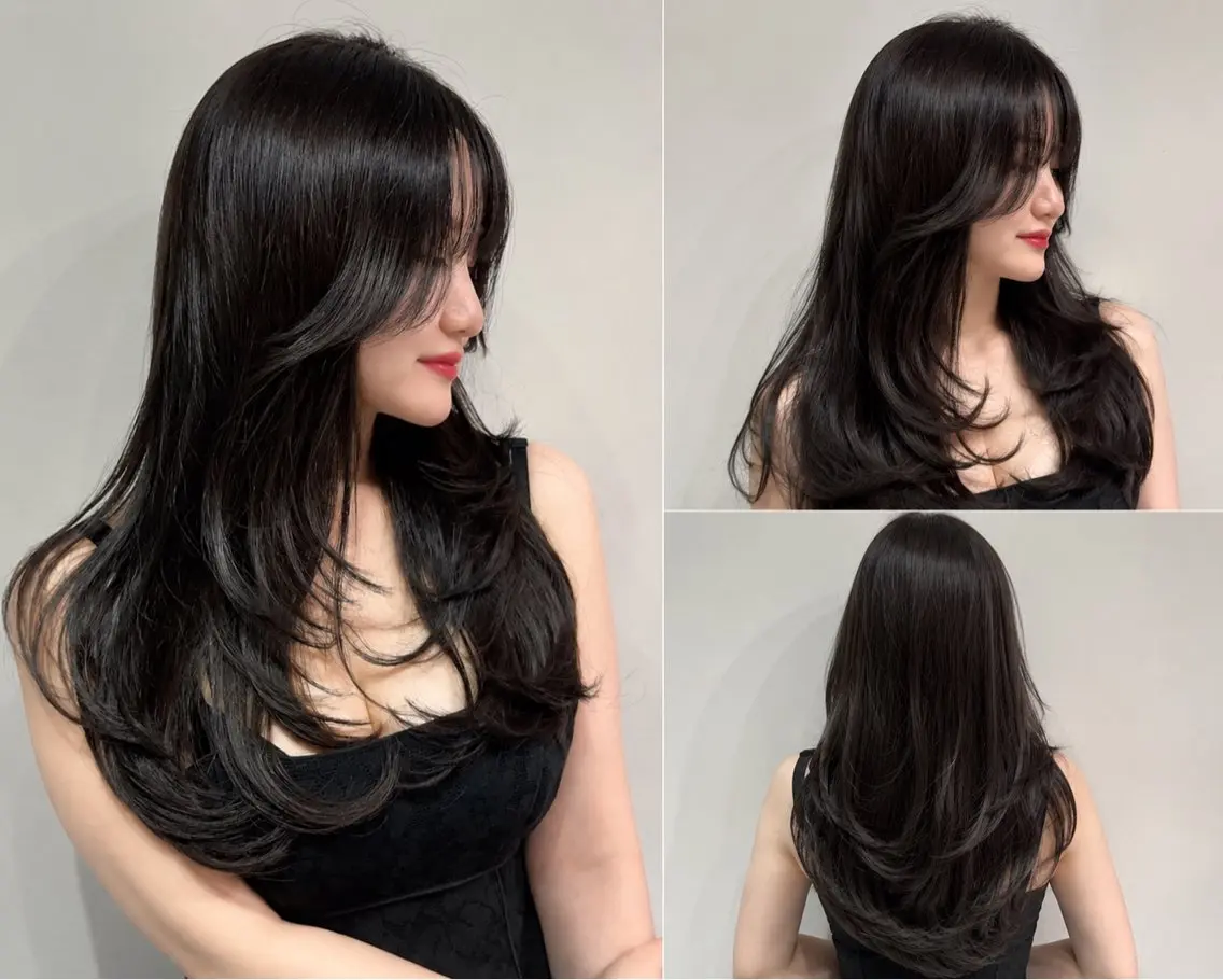 ロング カラー ヘアカラー The Ect 江坂Kurumiのヘアスタイル