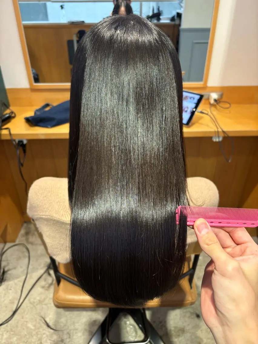 ロング カット ヘアカラー トリートメント 【Amphi Tokyo】宮原のヘアスタイル