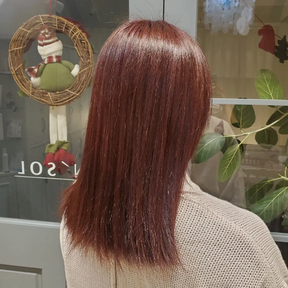 カラー ピンクカラー 小峯 瑞貴のヘアスタイル