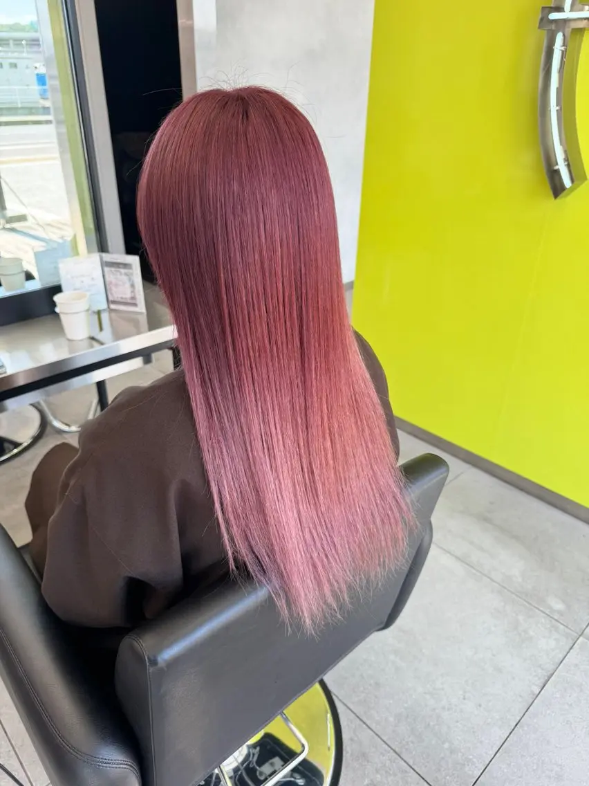 ロング カット ヘアカラー 【ダブルカラー推し】 伊桜莉のヘアスタイル