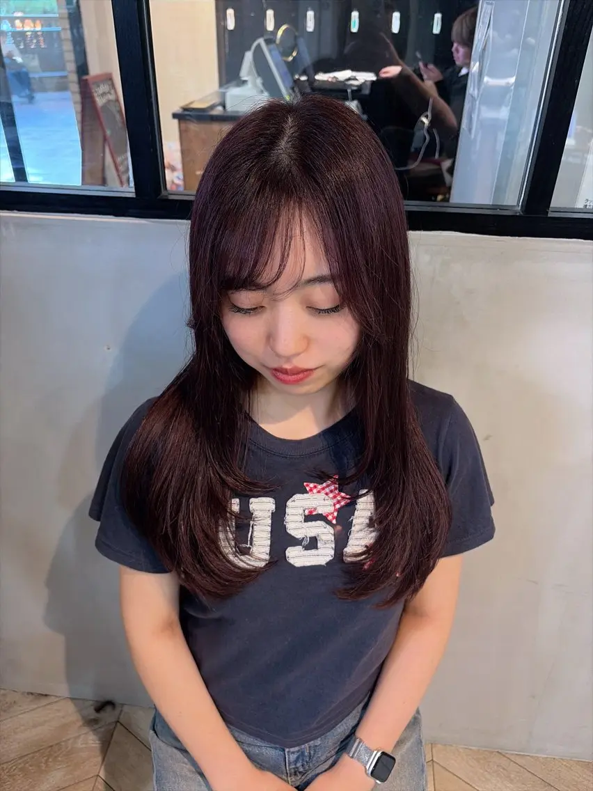 ロング 窪田 茉栞呂のヘアスタイル