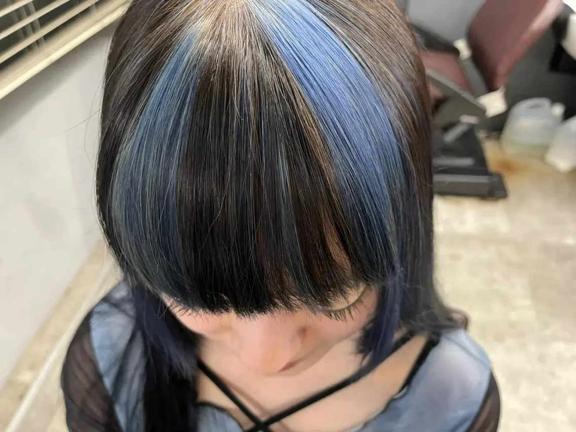 ロング カラー カット ヘアカラー トリートメント 多系統似合わせ/ tsuburaのヘアスタイル
