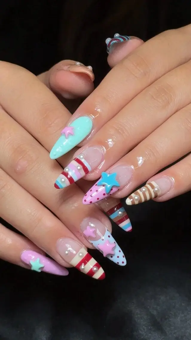 ネイル 持ち込み ワンホンネイル ハンドネイル AKIKO NAILのネイルデザイン