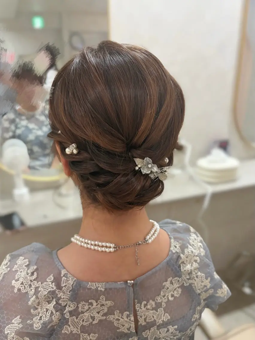 ヘアアレンジ ヘアセット な つ き/ CURE♡のヘアスタイル