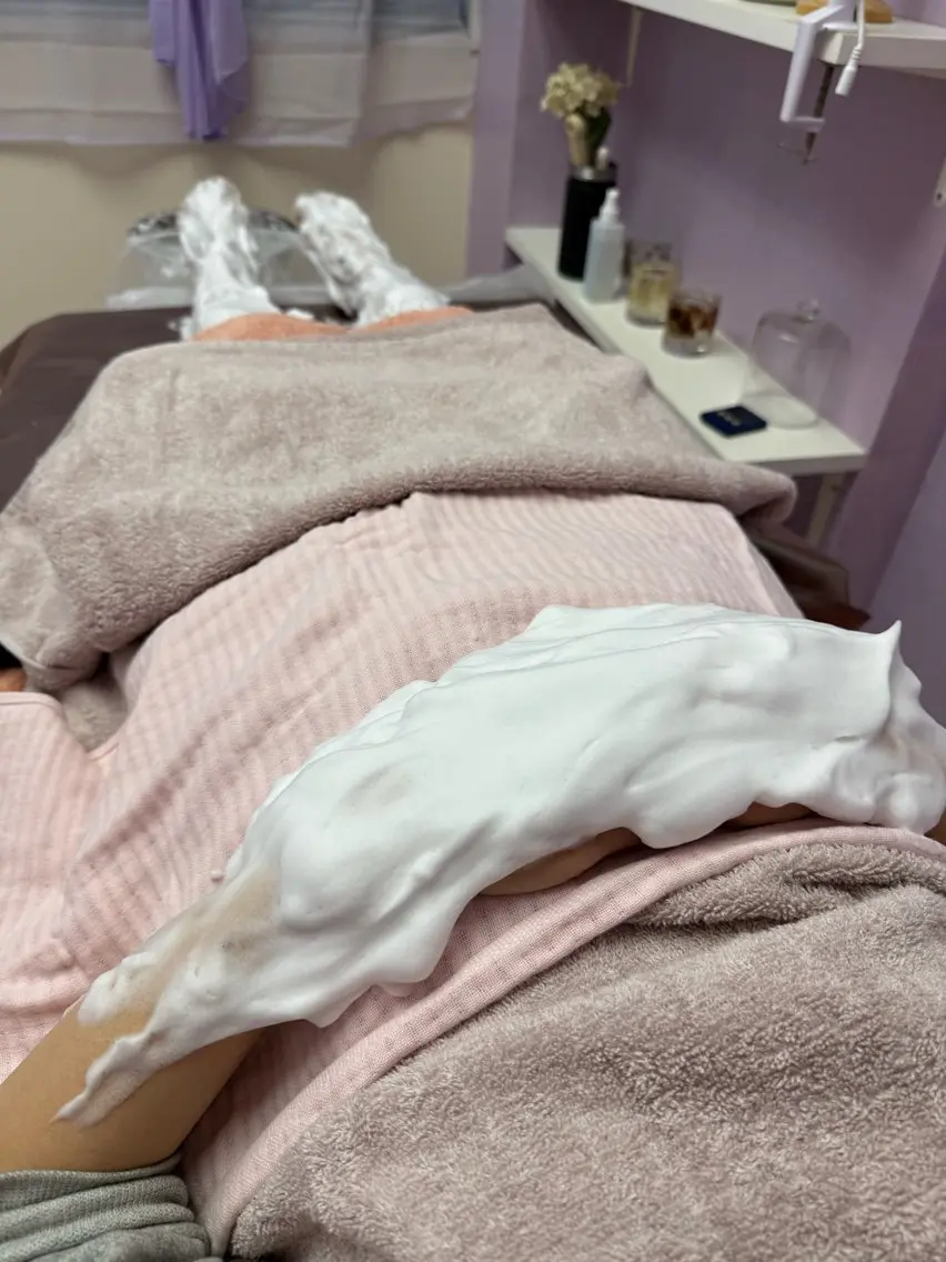スペシャルフットケア泡パック(リピーター様)の写真