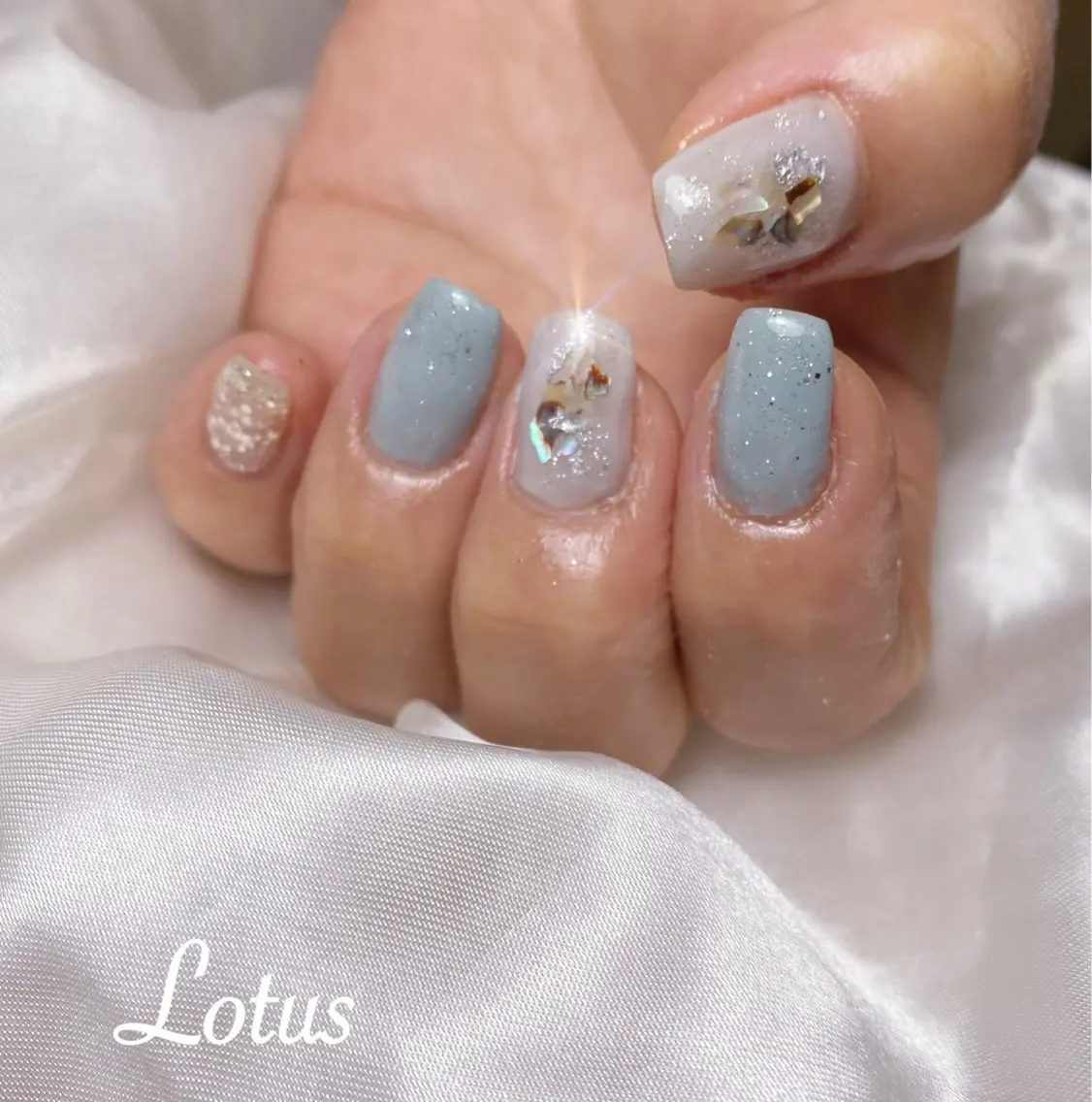 ネイル ハンドネイル ネイル＆脱毛 Lotus🌸のネイルデザイン